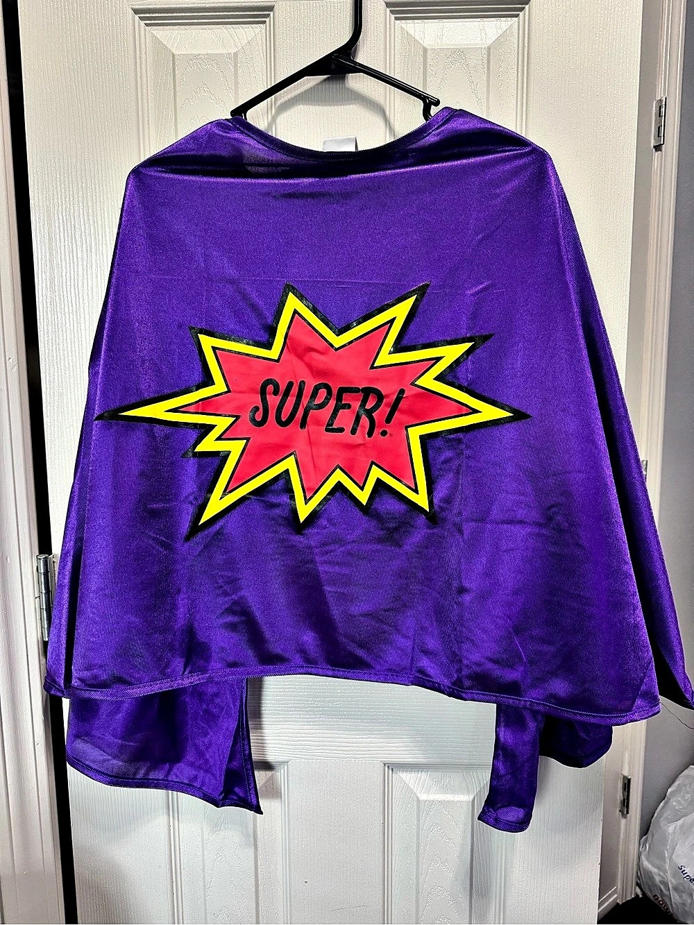Superhero Cape Purple & Red